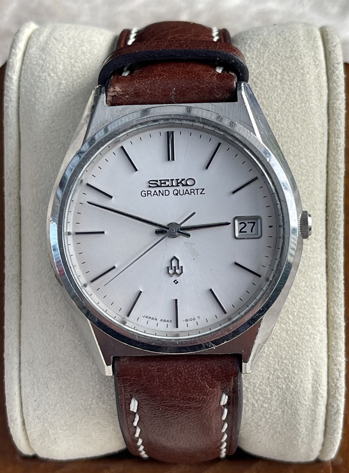 1977 Seiko Grand Quartz Vintage Watch 4842-8110 - Chrono Collect