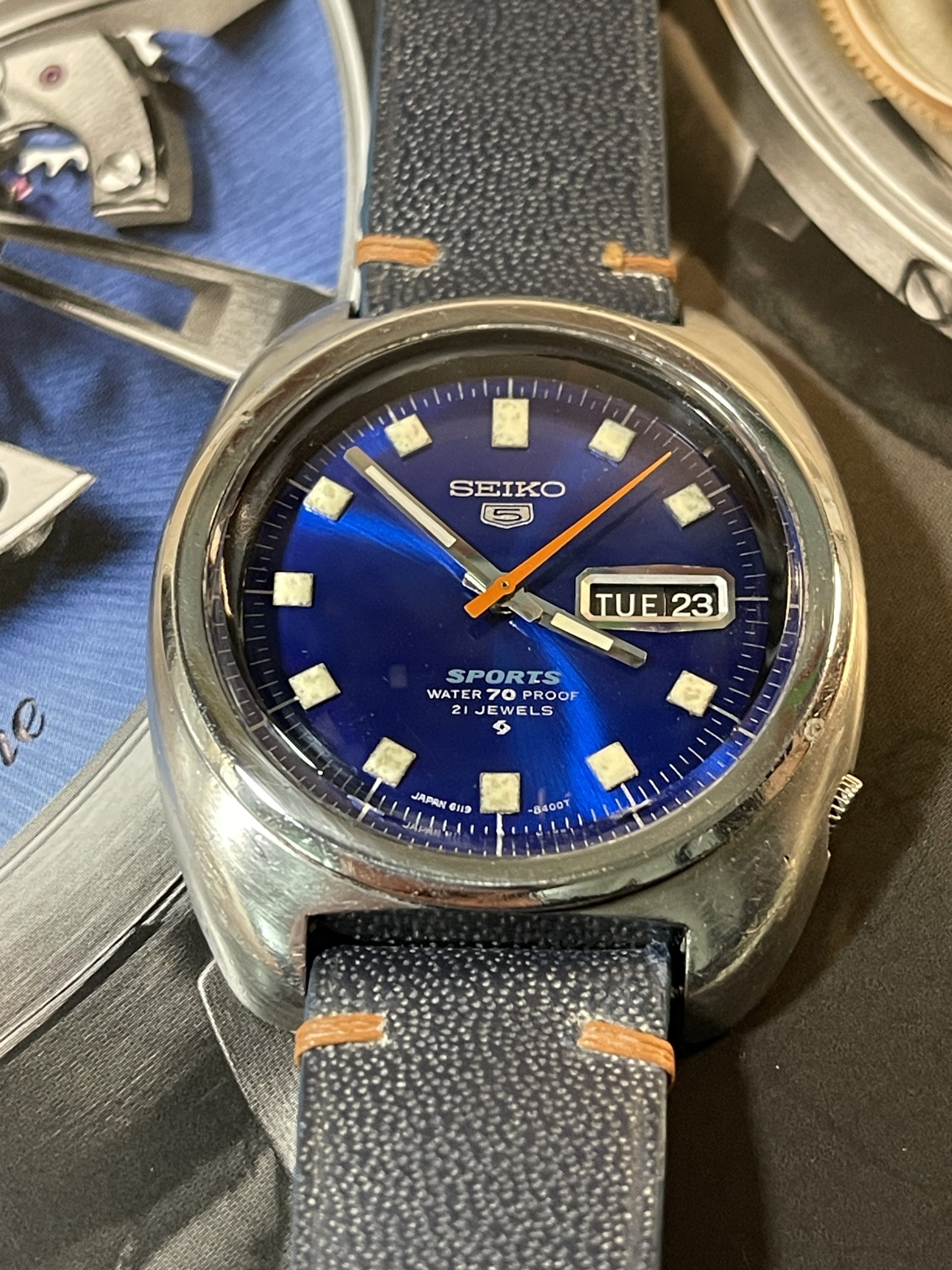 1969 Seiko 6119-8310 Automatic 5 Sports - Chrono Collect