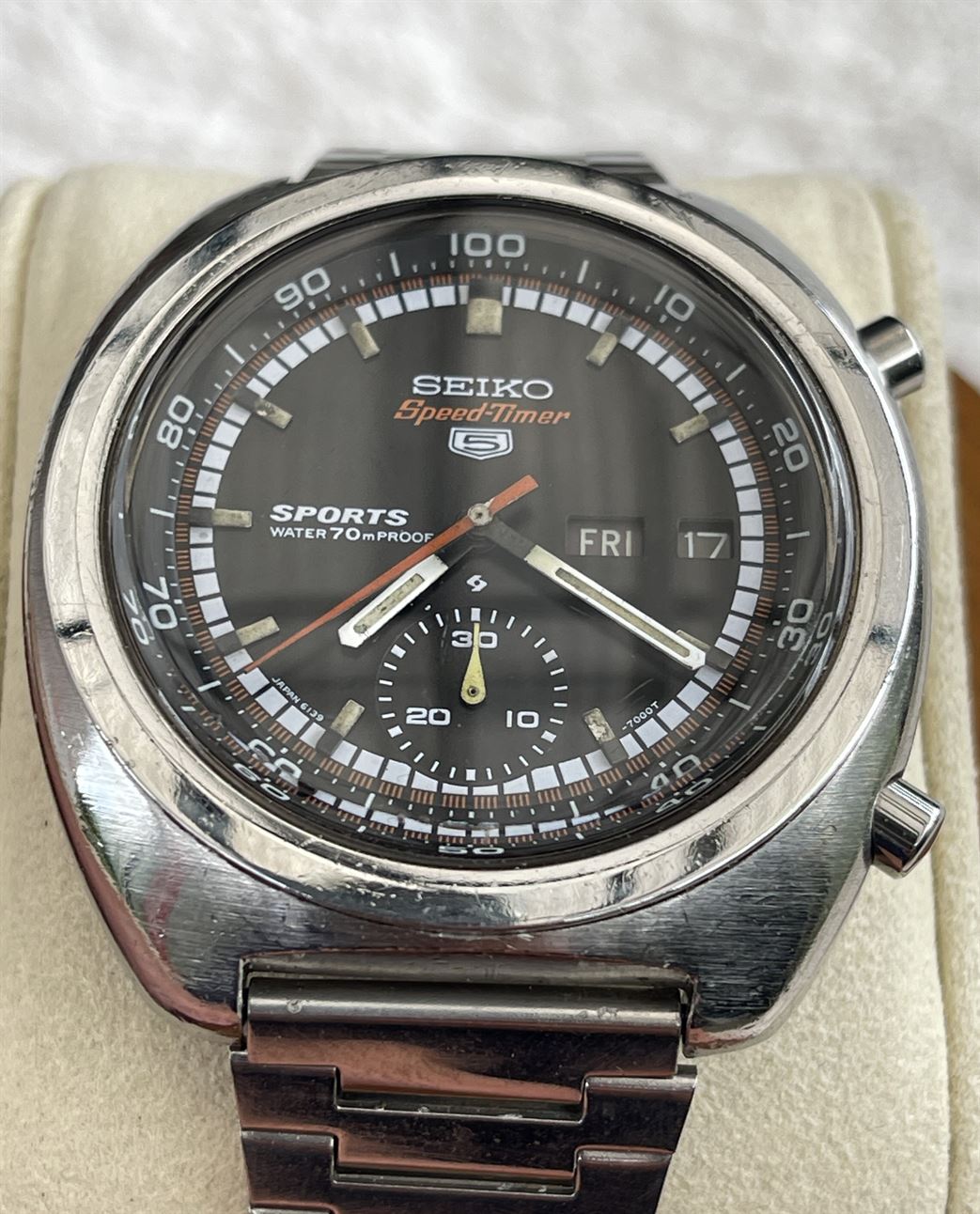 1970 Seiko Speedtimer Chronograph 6139-7000 - Chrono Collect