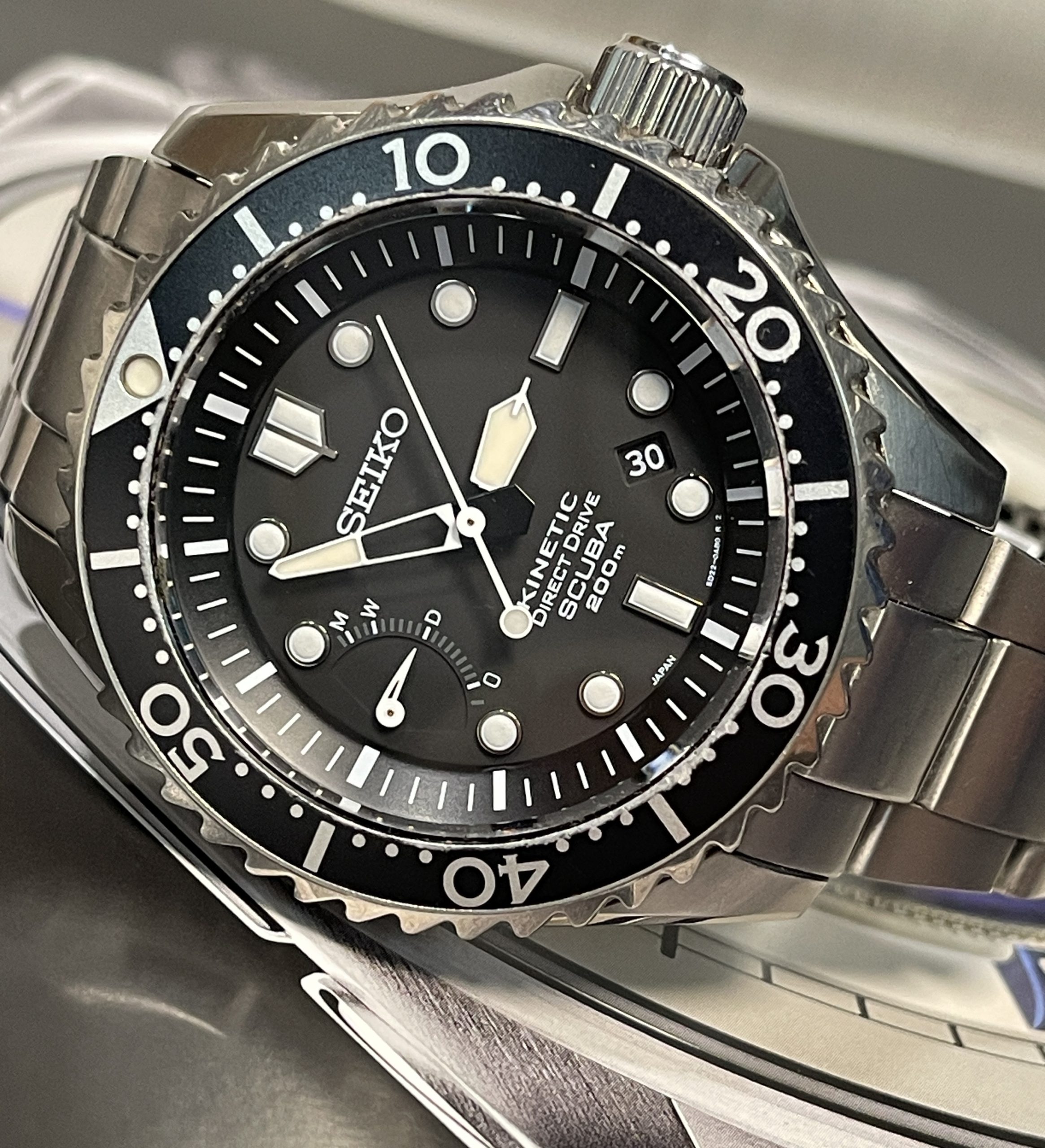 Seiko Marinemaster Kinetic Direct Drive SBDD001 - Chrono Collect