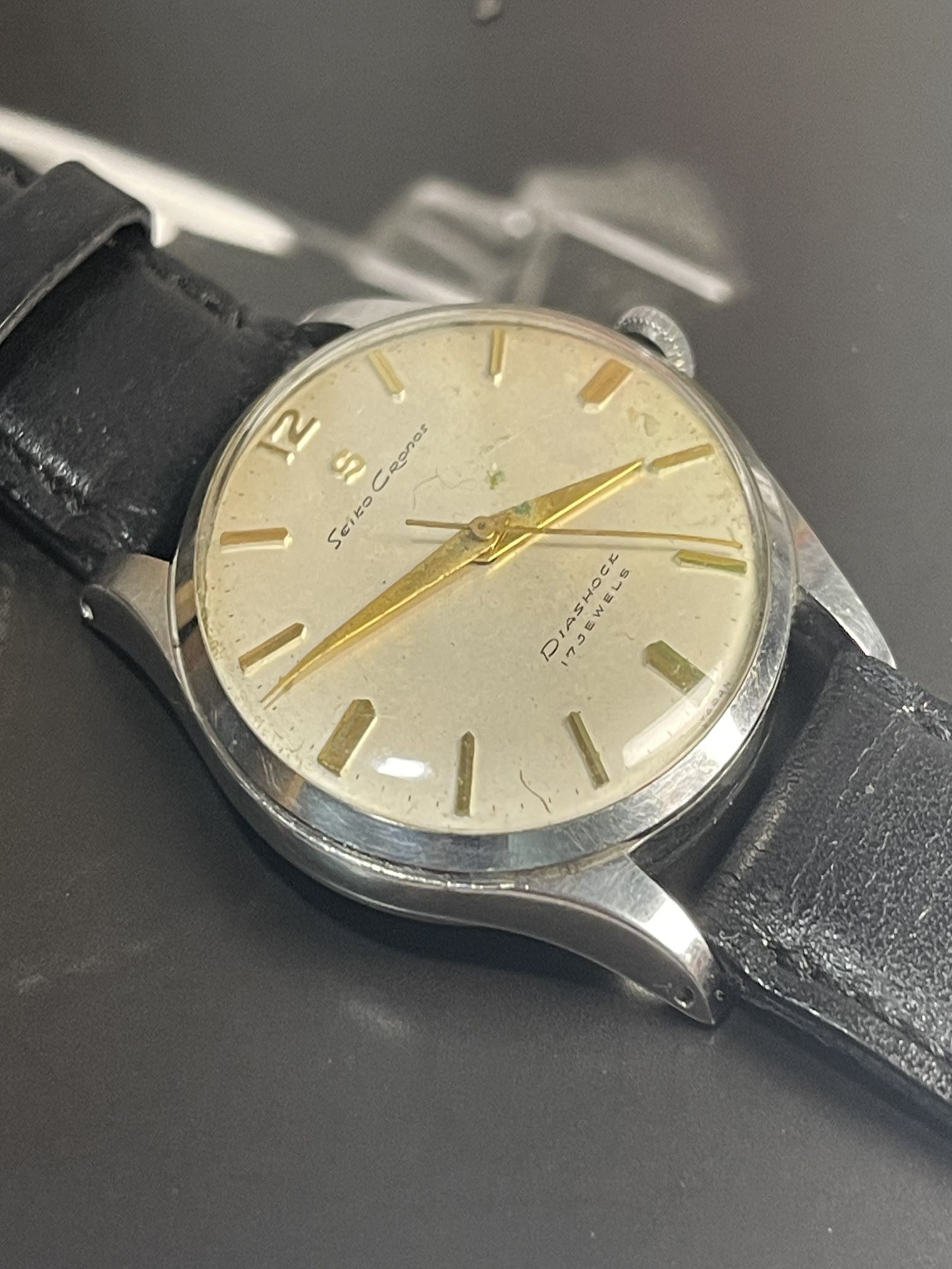 1968 Seiko Cronos Manual Winding 14038 - Chrono Collect