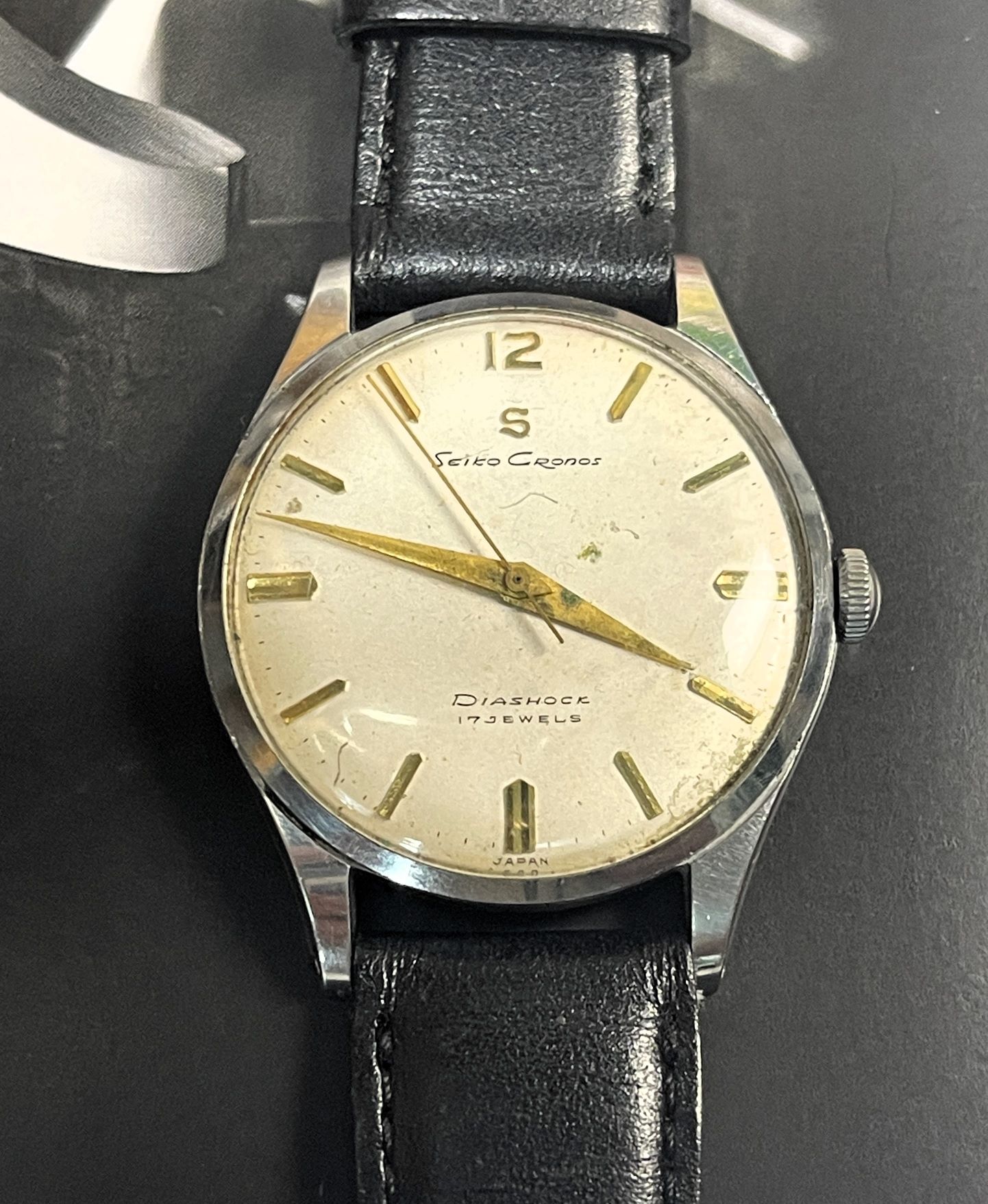 1968 Seiko Cronos Manual Winding 14038 - Chrono Collect