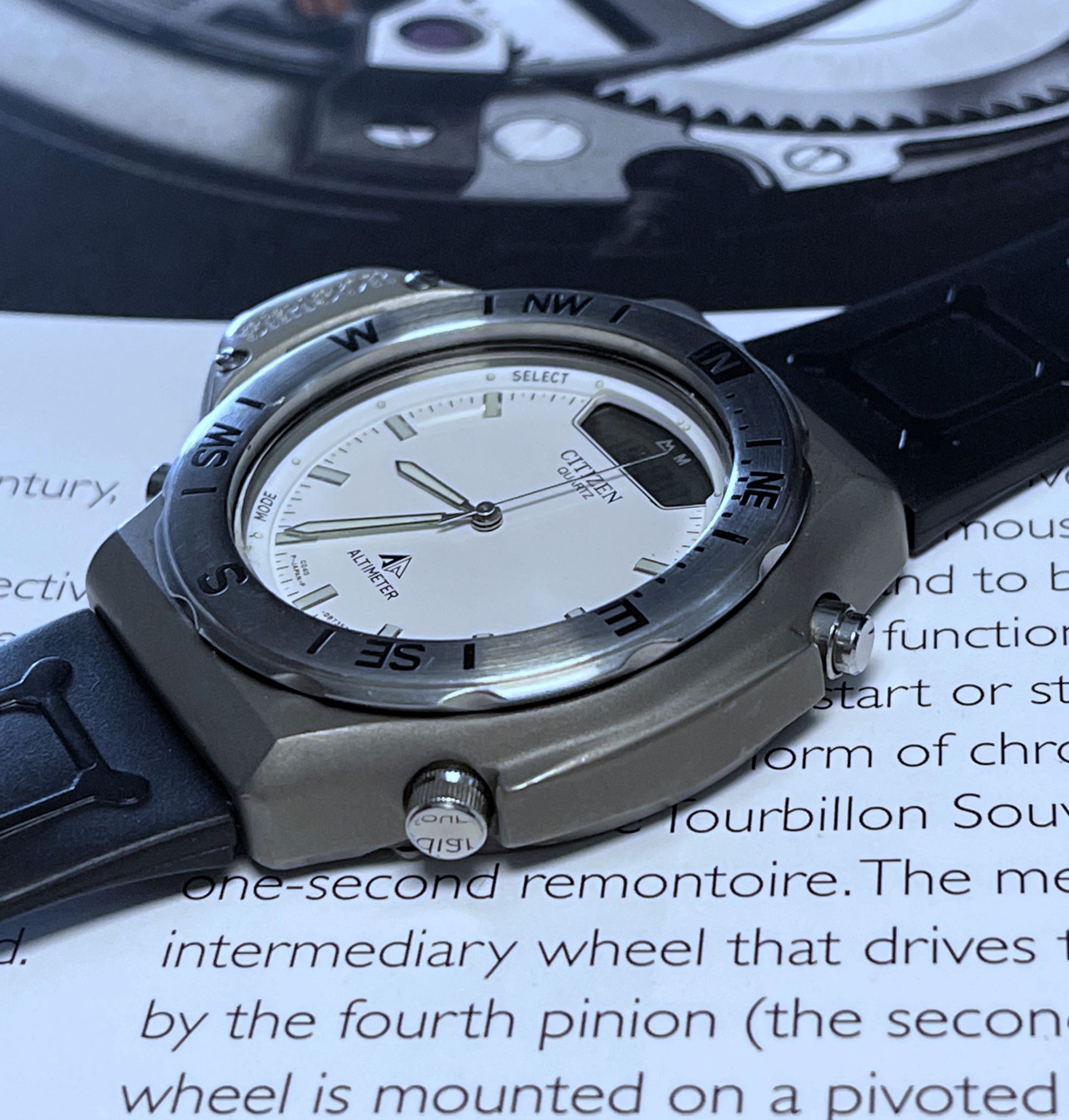 1989 Citizen Promaster Altichron Titanium - Chrono Collect