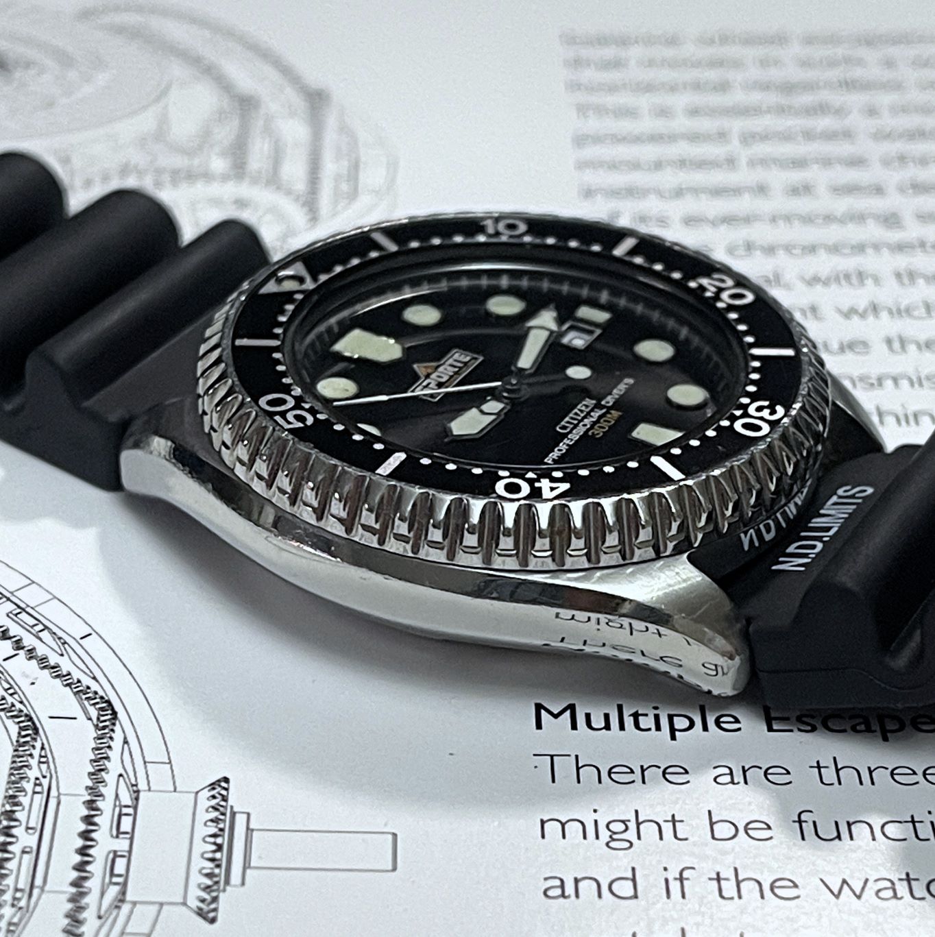 Citizen Professional Diver 300M Sporte - Chrono Collect